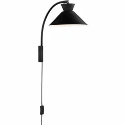 Luminaires Nordlux Appliques|Applique murale Nordlux DIAL Noir, 1 lumière