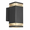 Applique murale Nordlux ELM Noir, 2 lumières