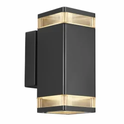 Applique murale Nordlux ELM Noir, 2 lumières