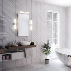 Luminaires Nordlux Éclairage Led|Applique murale Nordlux HELVA LED Blanc, 1 lumière