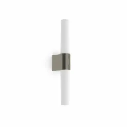 Luminaires Nordlux Éclairage Led|Applique murale Nordlux HELVA LED Nickel mat, 1 lumière