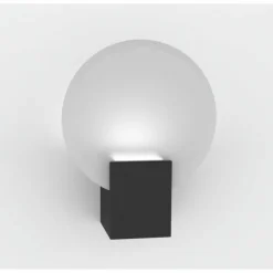 Luminaires Nordlux Appliques|Applique murale Nordlux HESTER LED Noir, 1 lumière