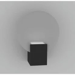 Luminaires Nordlux Appliques|Applique murale Nordlux HESTER LED Noir, 1 lumière