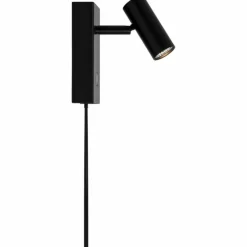 Luminaires Nordlux Appliques|Applique murale Nordlux OMARI LED Noir, 1 lumière