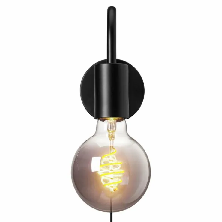 Luminaires Nordlux Appliques|Applique murale Nordlux PACO Noir, 1 lumière