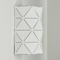 hofstein Appliques|Applique murale Osby Blanc, 2 lumières