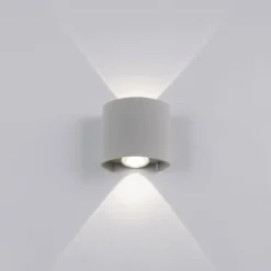 Applique murale Paul Neuhaus CARLO LED Argenté, 2 lumières