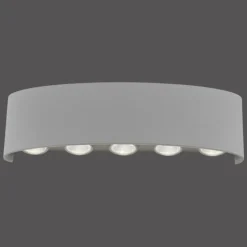 Applique murale Paul Neuhaus CARLO LED Argenté, 10 lumières