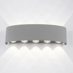 Applique murale Paul Neuhaus CARLO LED Argenté, 10 lumières