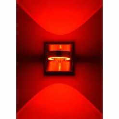 Applique murale Paul Neuhaus Q-MIA LED Argenté, 2 lumières, Télécommandes, Changeur de couleurs