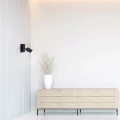 Luminaires Paul Neuhaus Appliques|Applique murale Paul Neuhaus PURE-MIRA LED Noir, 2 lumières, Télécommandes