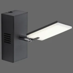 Luminaires Paul Neuhaus Appliques|Applique murale Paul Neuhaus PURE-MIRA LED Noir, 2 lumières, Télécommandes