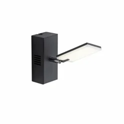 Luminaires Paul Neuhaus Appliques|Applique murale Paul Neuhaus PURE-MIRA LED Noir, 2 lumières, Télécommandes