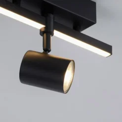Luminaires Paul Neuhaus Éclairage Led|Applique murale Paul Neuhaus BARIK LED Noir, 1 lumière