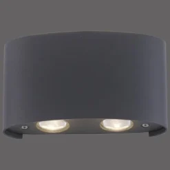 Applique murale Paul Neuhaus CARLO LED Anthracite, 4 lumières