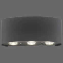 Applique murale Paul Neuhaus CARLO LED Anthracite, 6 lumières