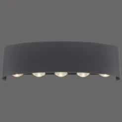 Applique murale Paul Neuhaus CARLO LED Anthracite, 10 lumières
