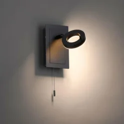 Luminaires Paul Neuhaus Éclairage Led|Applique murale Paul Neuhaus SILEDA Anthracite, 1 lumière