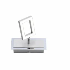 Luminaires Paul Neuhaus Éclairage Led|Applique murale Paul Neuhaus INIGO LED Acier inoxydable, 1 lumière