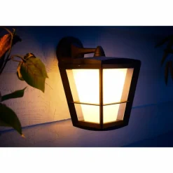 Applique murale Philips Hue Ambiance White & Color Econic LED Noir, 1 lumière, Changeur de couleurs