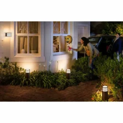 Applique murale Philips Hue White Lucca Anthracite, 1 lumière