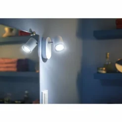 Applique murale Philips Hue White Amb. Adore LED Blanc, 1 lumière, Télécommandes