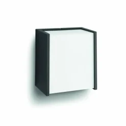 Applique murale Philips myGarden MACAW LED Noir, 1 lumière