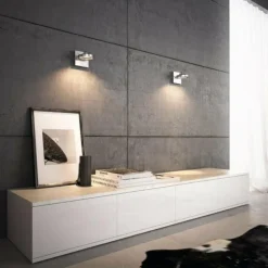 Luminaires Philips Éclairage Led|Applique murale Philips Spur LED Acier inoxydable, 1 lumière