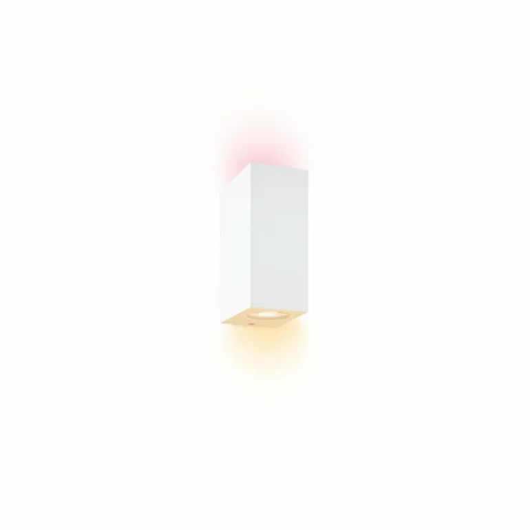 Applique murale Philips WiZ Up&Down LED Blanc, 2 lumières, Changeur de couleurs
