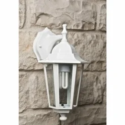 Applique murale Rabalux Velence Transparent, Blanc, 1 lumière