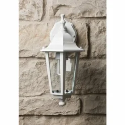 Applique murale Rabalux Velence Transparent, Blanc, 1 lumière