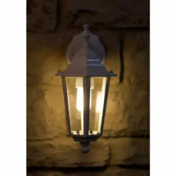 Applique murale Rabalux Velence Transparent, Blanc, 1 lumière