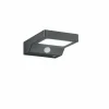 Applique murale Reality Fomosa LED Anthracite, 1 lumière, Détecteur de mouvement