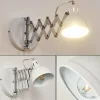 hofstein Appliques|Applique murale Saxon Blanc, 1 lumière