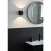 SCHÖNER WOHNEN-Kollektion Appliques|Applique murale Lense LED Noir, 1 lumière