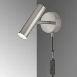 SCHÖNER WOHNEN-Kollektion Éclairage Led|Applique murale SCHÖNER-WOHNEN-Kollektion Stina LED Nickel mat, 1 lumière