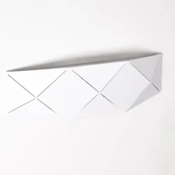 hofstein Appliques|Applique murale Shouver LED Blanc, 1 lumière