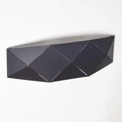 hofstein Appliques|Applique murale Shouver LED Noir, 1 lumière