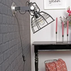 Luminaires Steinhauer Appliques|Applique murale Steinhauer Mark III mini Noir, 1 lumière