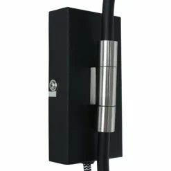 Luminaires Steinhauer Appliques|Applique murale Steinhauer Fjorgard Noir, 1 lumière