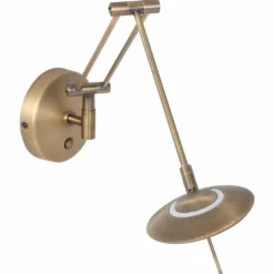 Luminaires Steinhauer Éclairage Led|Applique murale Steinhauer Zodiac LED Bronze, 1 lumière