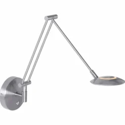 Luminaires Steinhauer Éclairage Led|Applique murale Steinhauer Zodiac LED Acier inoxydable, 1 lumière