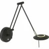 Luminaires Steinhauer Éclairage Led|Applique murale Steinhauer Zodiac LED Noir, 1 lumière