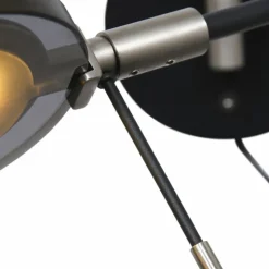 Luminaires Steinhauer Éclairage Led|Applique murale Steinhauer Turound LED Noir, 1 lumière