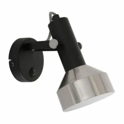 Luminaires Steinhauer Spots Et Projecteurs|Applique murale Steinhauer Acier Noir, 1 lumière