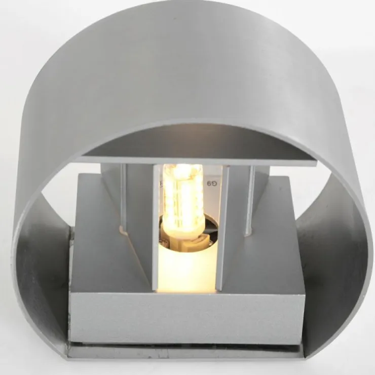Luminaires Steinhauer Éclairage Led|Applique murale Steinhauer Muro LED Acier inoxydable, 1 lumière