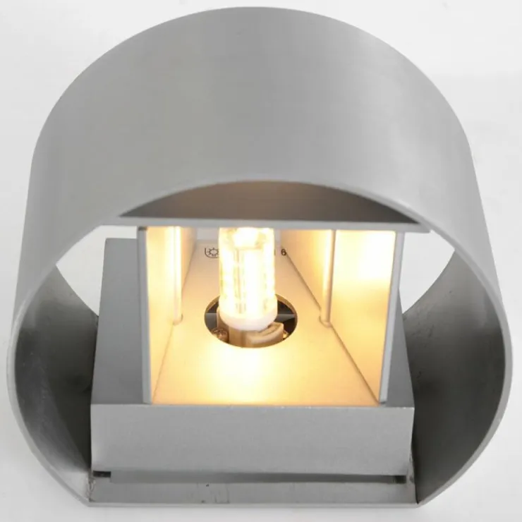 Luminaires Steinhauer Éclairage Led|Applique murale Steinhauer Muro LED Acier inoxydable, 1 lumière