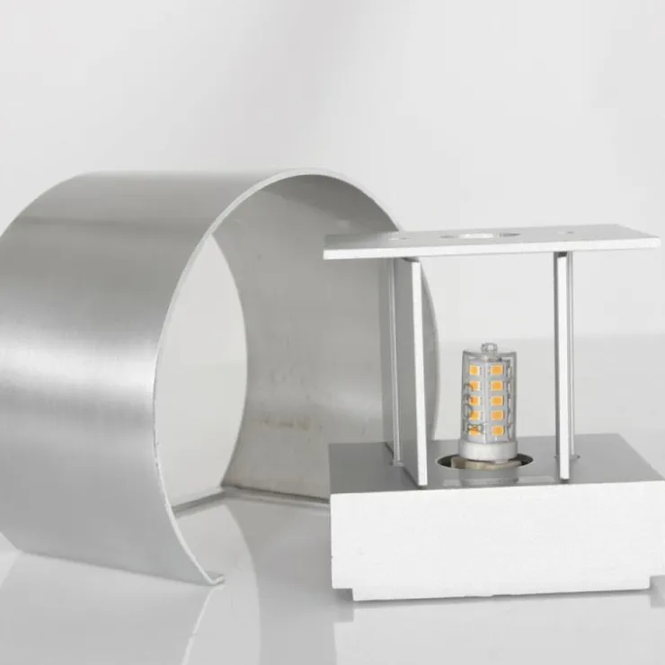 Luminaires Steinhauer Éclairage Led|Applique murale Steinhauer Muro LED Acier inoxydable, 1 lumière