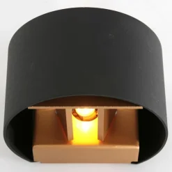Luminaires Steinhauer Éclairage Led|Applique murale Steinhauer Muro LED Noir, 1 lumière