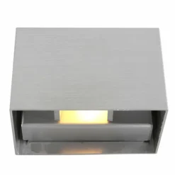 Luminaires Steinhauer Éclairage Led|Applique murale Steinhauer Muro LED Acier inoxydable, 1 lumière